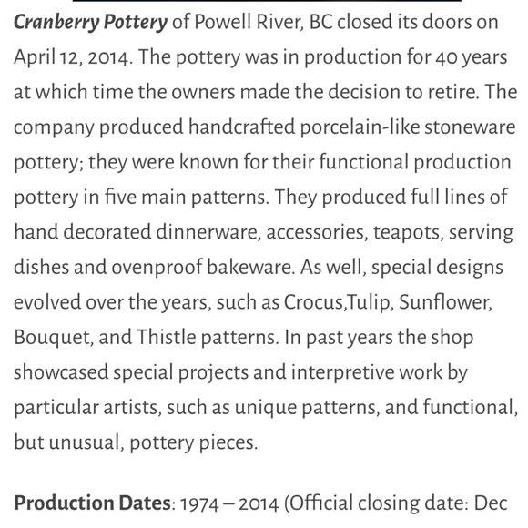 Cranberry Pottery BC Canada Stoneware Candleholder - Picture 4 of 16